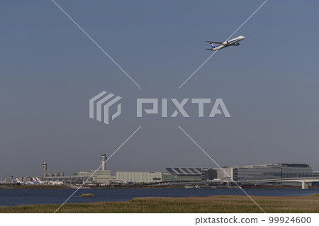 飛機起飛羽田機場 飛機起飛羽田機場 99924600