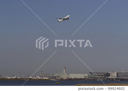 飛機起飛羽田機場 飛機起飛羽田機場 99924602
