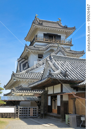 12座倖存的天守閣 高知城雄偉的天守閣 99926467