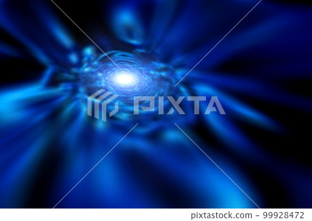 Background material with the image of a warp in outer space (image of a wormhole / black hole) 99928472