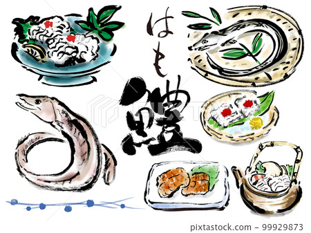 康格手繪日式插畫素材集 康格手繪日式插畫素材集 99929873