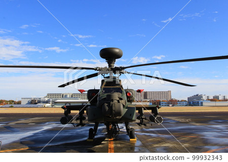 Boeing AH-64D Apache Longbow on display at the Tachikawa Disaster Prevention Air Festival 99932343