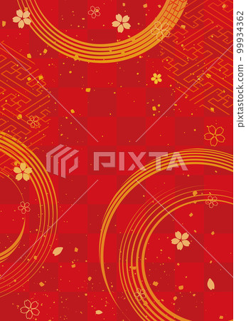 背景材質:唯美日式花紋 背景材質:唯美日式花紋 99934362