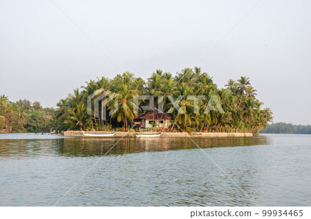 Backwaters of Kemmanu delta Backwaters of Kemmanu delta 99934465