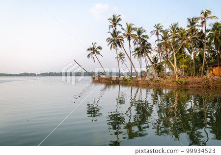 Backwaters of Kemmanu delta Backwaters of Kemmanu delta 99934523