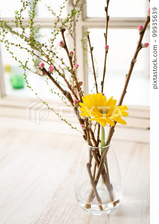 安排桃花束 [春天的形象] 99935639
