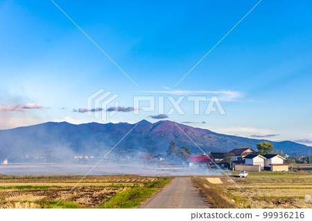 Rural scenery Noyaki Mt. Bandai, Kitakata City, Fukushima Prefecture 99936216