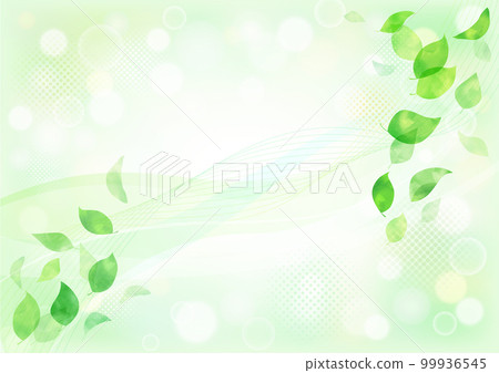 水彩手寫新鮮綠色框架背景 水彩手寫新鮮綠色框架背景 99936545