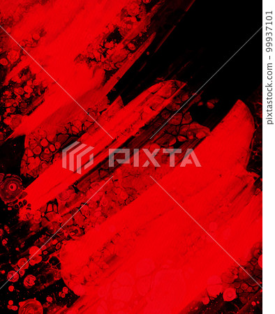 Black red ink brush stroke background. Vector illustration. Black red ink brush stroke background. Vector illustration. 99937101