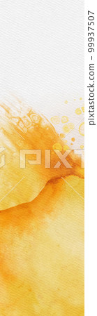Abstract gold and yellow watercolor paint background. 99937507