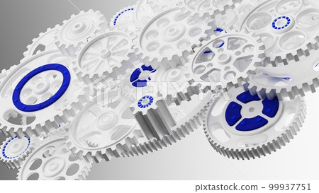 white gear gear 99937751