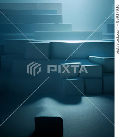 Abstract background modern futuristic graphic. Blue light background. Abstract background modern futuristic graphic. Blue light background. 99937930