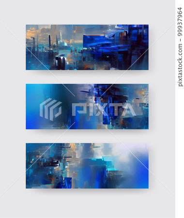 Abstract backgrounds set modern futuristic graphic. Blue chaotic background. Abstract backgrounds set modern futuristic graphic. Blue chaotic background. 99937964