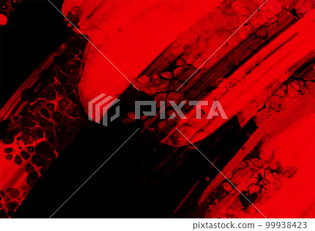Black red ink brush stroke background. Vector illustration. Black red ink brush stroke background. Vector illustration. 99938423