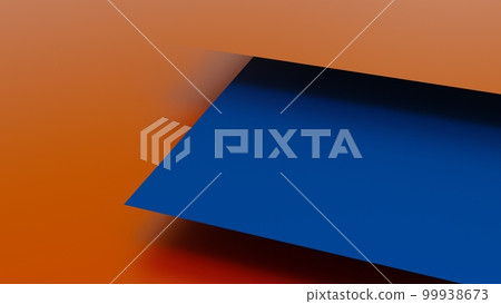 Blue/orange 3D plane background 99938673