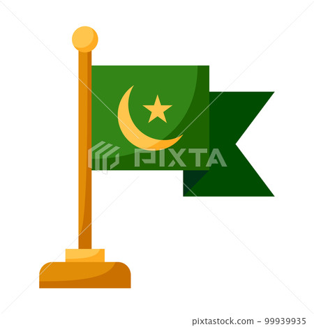 Flag in flat style isolated Flag in flat style isolated 99939935
