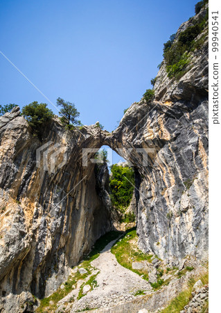 Cares trail - ruta del Cares - in Picos de Europa, Asturias, Spain 99940541