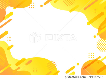 黃色幾何圖案背景素材 黃色幾何圖案背景素材 99942515