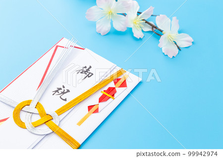 gift envelope blue bag 99942974
