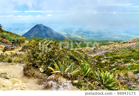 Izalco Volcano from Cerro Verde National Park in El Salvador, Central America 99943173