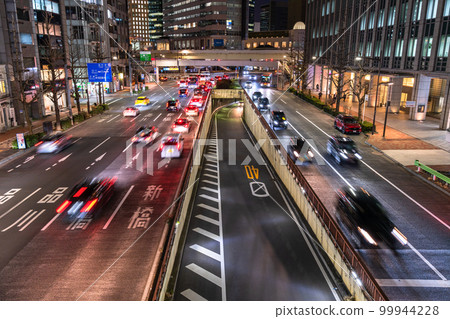 《東京》昭和通夜景，東京市中心的大動脈 99944228