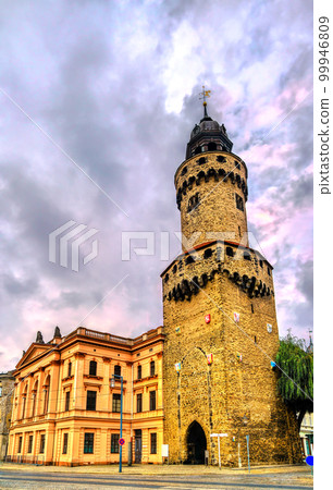 Reichenbach city tower in Goerlitz - Saxony, Germany 99946809
