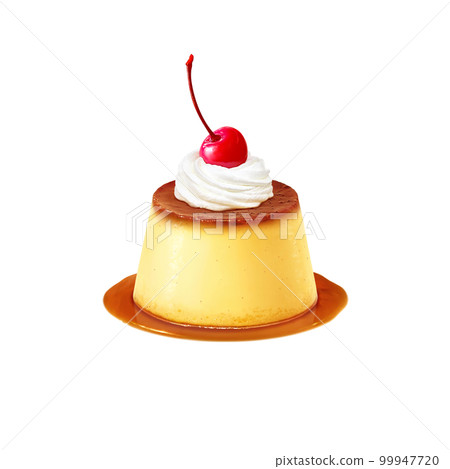 布丁插圖真實 布丁插圖真實 99947720