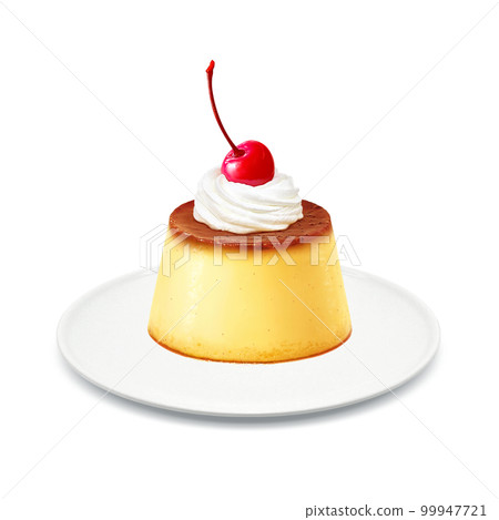 布丁插圖真實 99947721