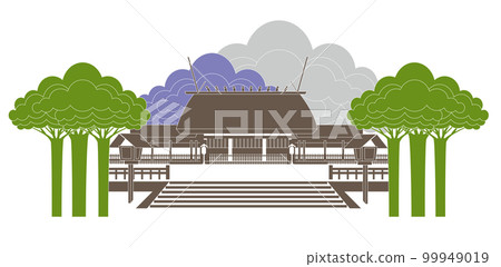 Atsuta Jingu Shrine (walking through Atsuta no Mori on a refreshing morning) 99949019