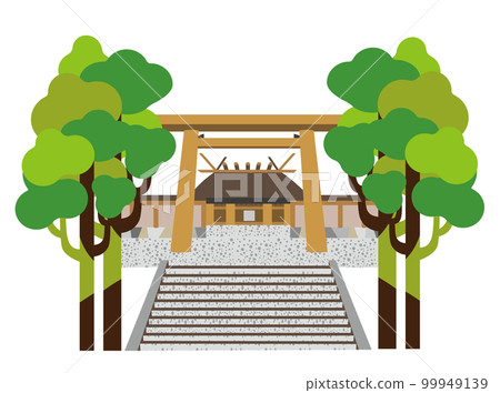 Pilgrimage at Ise Jingu, one of Japan's leading shrines Pilgrimage at Ise Jingu, one of Japan's leading shrines 99949139