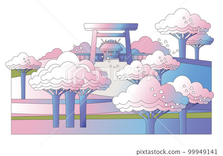 Pilgrimage at Ise Jingu, one of Japan's leading shrines Pilgrimage at Ise Jingu, one of Japan's leading shrines 99949141