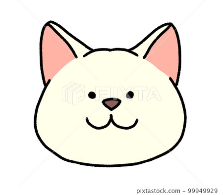 白色 Shiba Inu 臉圖標 99949929