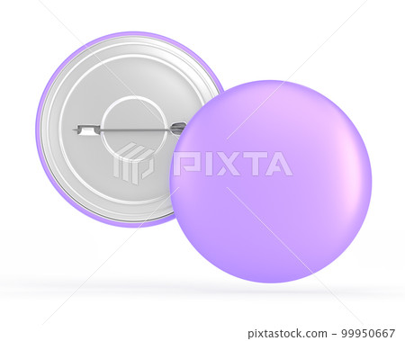 Pin button, purple lapel badge front and back view 3d render. Blank round magnet, mockup brooch or medal with silver metal clasp, isolated id card or identity tag template, icons set Pin button, purple lapel badge front and back view 3d render. Blank round magnet, mockup brooch or medal with silver metal clasp, isolated id card or identity tag template, icons set 99950667