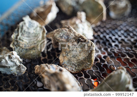 牡蠣 蚵 烤蚵 台南 七股 台灣 小吃 Grilled oyster オイスター 99952147