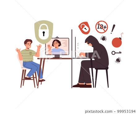vector illustration isolated on white background. vector illustration isolated on white background. 99953194