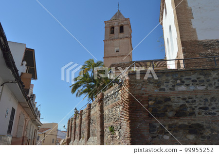Bell tower and walls of Santa Maria Church, (Santa Maria la Mayor) Velez Malaga Bell tower and walls of Santa Maria Church, (Santa Maria la Mayor) Velez Malaga 99955252
