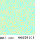 Plant pattern blue 99956103