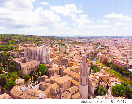 top view of the historical part of the city top view of the historical part of the city 99957471