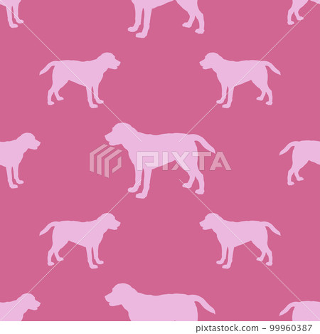 Labrador retriever puppy. Seamless pattern. Pets. Labrador retriever puppy. Seamless pattern. Pets. 99960387