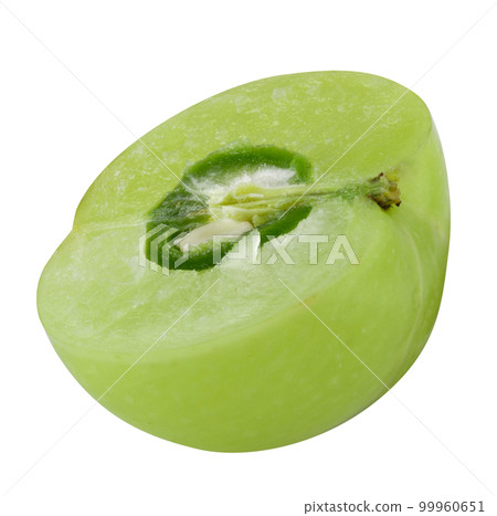 Emblic or Indian gooseberry isolated on a white background 99960651