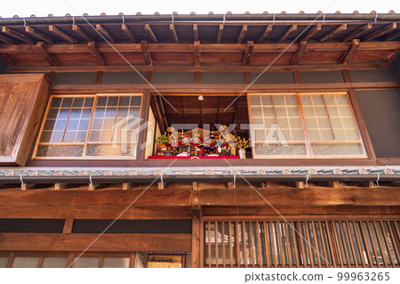 春天的足助町，中馬人偶<愛知縣豐田市> 99963265