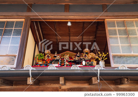 Asuke-cho in spring, Chuuma hina dolls <Toyota City, Aichi Prefecture> Asuke-cho in spring, Chuuma hina dolls <Toyota City, Aichi Prefecture> 99963300