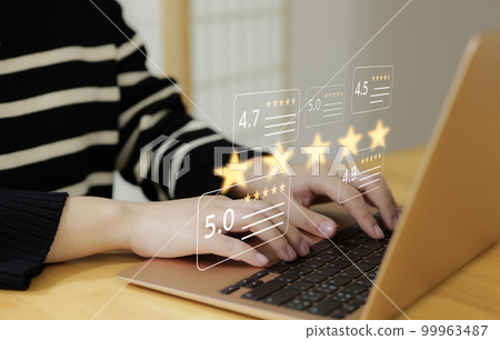 Customer service Satisfaction Survey, service experience rating online application, 5-star satisfaction, customer evaluation product service quality, satisfaction feedback review, good quality most. Customer service Satisfaction Survey, service experience rating online application, 5-star satisfaction, customer evaluation product service quality, satisfaction feedback review, good quality most. 99963487