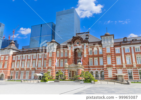 Tokyo station _ superb view of Marunouchi station building 99965087