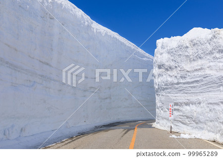富山立山室堂_雪大谷絕景 富山立山室堂_雪大谷絕景 99965289