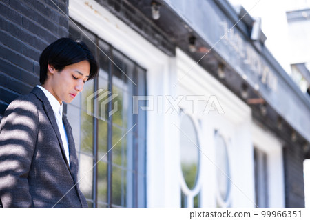 man with sad face man with sad face 99966351