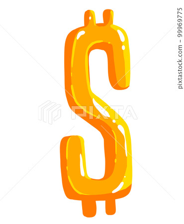 Money dollar symbol icon financial revenue cash abstract hand painting drawing illustration Money dollar symbol icon financial revenue cash abstract hand painting drawing illustration 99969775