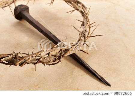 Catholic still life of five loaves of bread and two fish 99972666