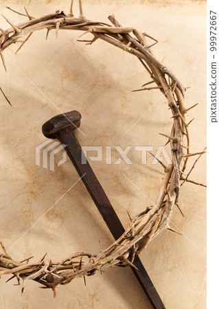 Catholic still life of five loaves of bread and two fish 99972667