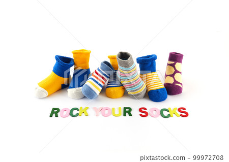 World Down syndrome day background. Rock you socks day. World Down syndrome day background. Rock you socks day. 99972708
